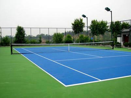 硅PU網(wǎng)球場